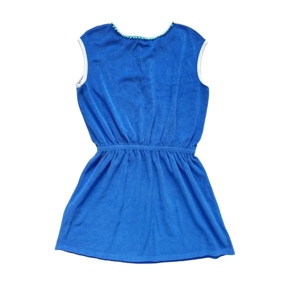 Lands' End Terry Swim Cover Size 6x-7